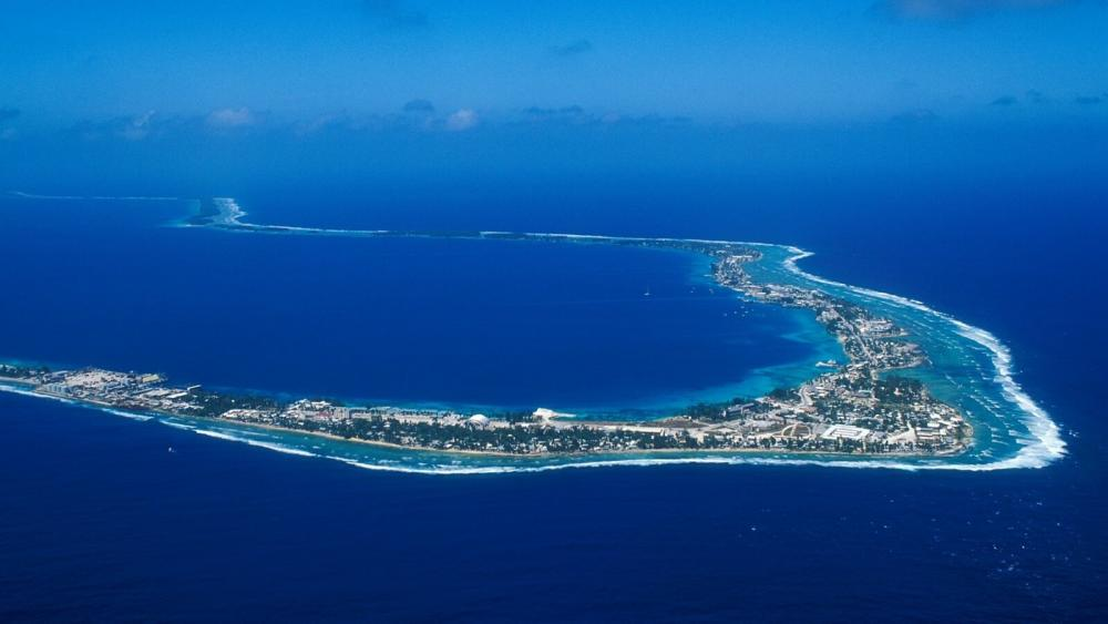 Arno Atoll Marshall Island panorama