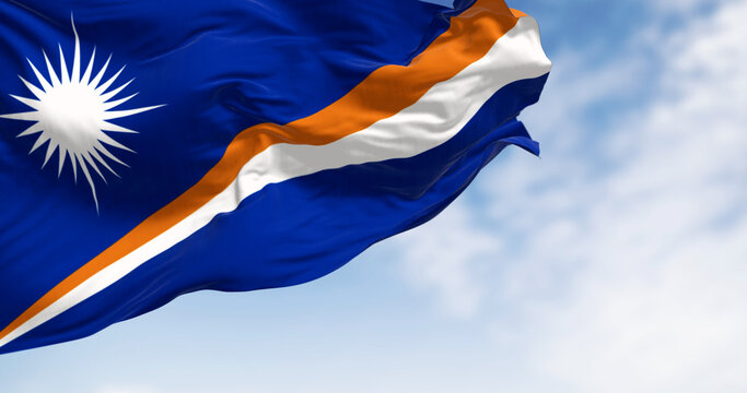 Arno Atoll Marshall Island Flag