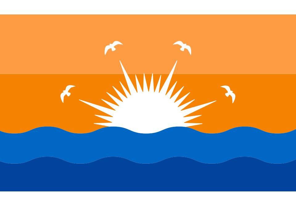Arno Atoll Marshall Island Flag